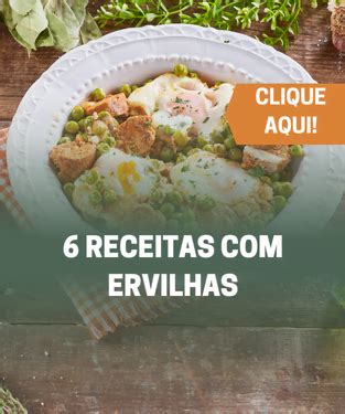 Receitas Ervilhas Revista Veggie