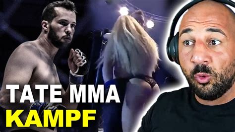 Krass Tristan Tate Mma Kampf Darius Reagiert Blamage Youtube