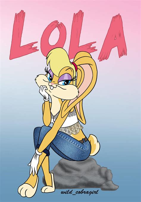 Hd Wallpaper Art Cartoon Lola Looney Tunes Lola Bunny 60 Off