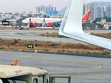 Air India Flight From Delhi Del To Pune Pnq Overshot The Runway At