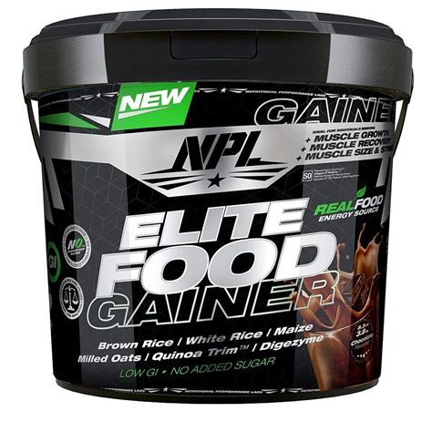 Npl Elite Food Gainer 38kg Muscle Medz