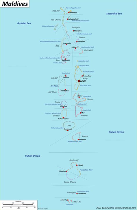 Maldives Map Detailed Maps Of Republic Of Maldives