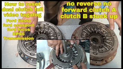 How To Reset Setting Dual Clutch Ford Ecosport Ford Fiesta Ford Focus