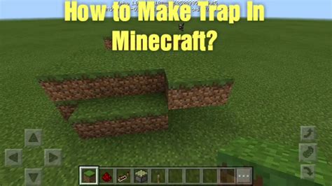 How To Make Minecraft Trap Youtube