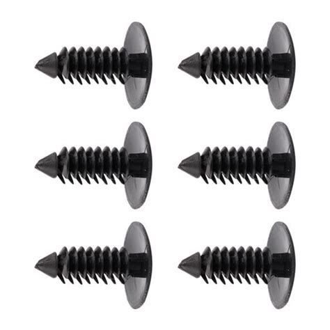 Ashata Rivet De Fixation De Garde Boue Plastic Rivets 100pcs Car Door