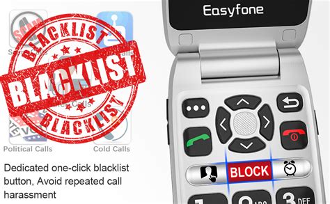 Easyfone Prime A Pro G Unlocked Flip Mobile Phone Black Amazon Ca