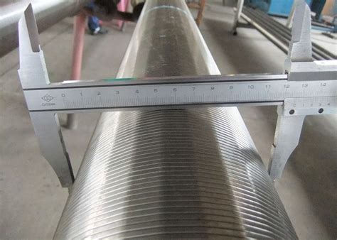 Oil Well Pipe Base Screen 4 1 2 N80 Wws Wire Wrapped Screen For