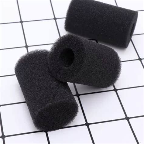 SET OF 3 Schwammfilter Für Aquarium Filterzubehör Aquarien Spülfilter