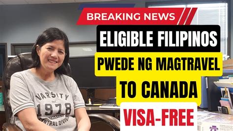 Philippines Visa Free Na Sa Canada Electronic Travel Authorization