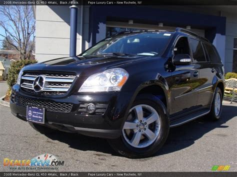 2008 Mercedes Benz Gl 450 4matic Black Black Photo 1