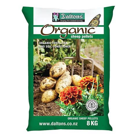 Daltons Organic Sheep Pellets Garden Fertiliser 8kg Bunnings Warehouse