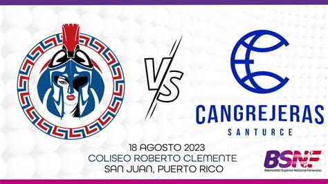 Atenienses De Manat Vs Cangrejeras De Santurce Youtube