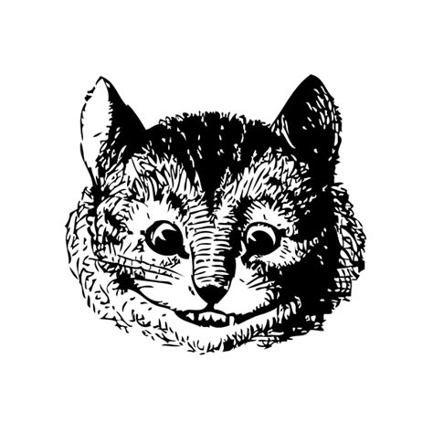 Cheshire Cat Smile SVG