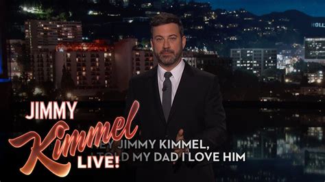 Hey Jimmy Kimmel I Told My Dad I Love Him Youtube