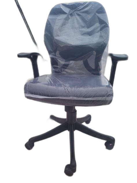 Geeken High Back Office Revolving Chairs Black At Rs 4000 In Gurugram