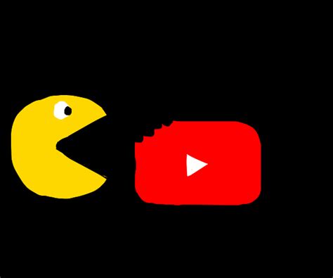 Pacman Eats Youtube Drawception