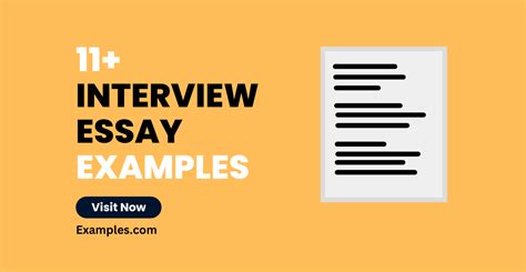 Interview Essay 11 Examples Format How To Conclude Pdf