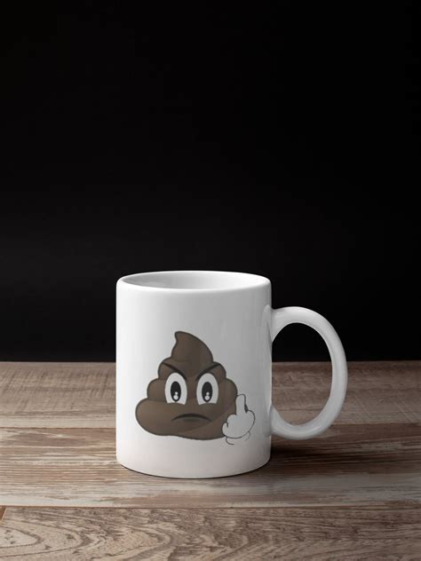 Poop Emoji Poop Mug Poop Emoji Mug Funny Holiday White Elephant