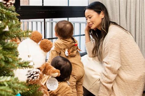 Jamie Chung Shares Christmas Photos Of Her Twins Teases What Did I