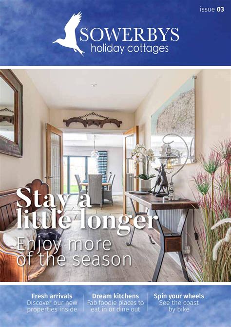 Seasonal Guides - Sowerbys Holiday Cottages