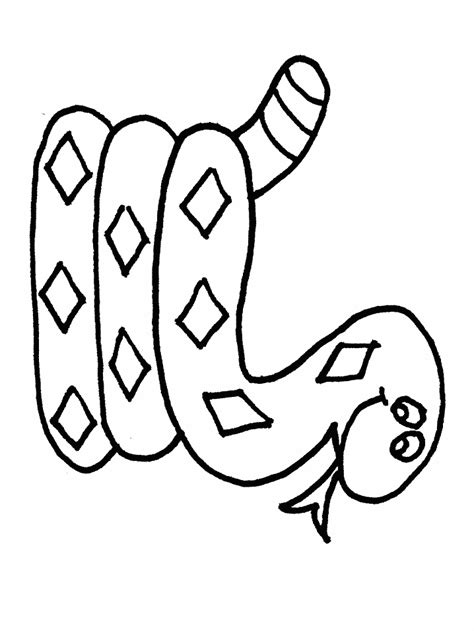 Snake Outline Clipart Best