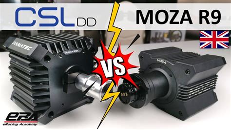 Moza Racing R9 VS Fanatec CSL DD 8NM Comparsion YouTube