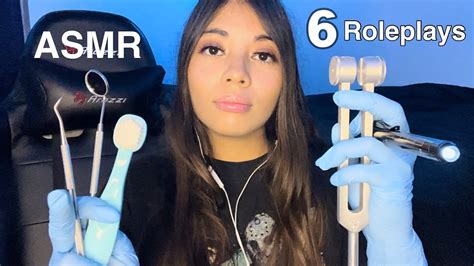 [asmr] Fastest Medical Roleplays Doctor Check Up Eye Exam Ear