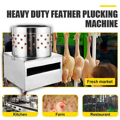 Stainless Steel Chicken Plucker Plucking Machine Poultry De