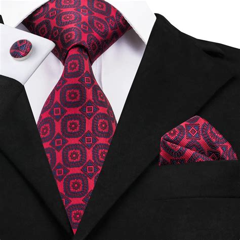 Aliexpress Buy C Hi Tie Fashion Mens Ties Brand Designer Red