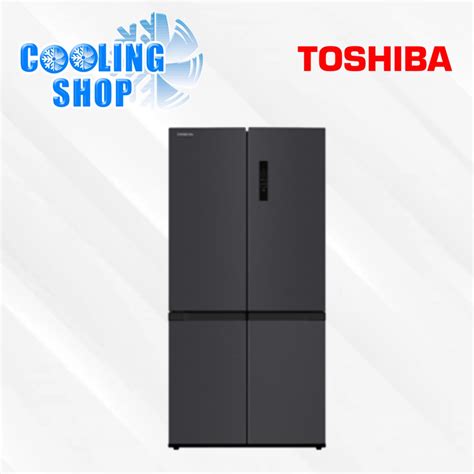 Jual KULKAS TOSHIBA RF 610 WE LEMARI ES 4 PINTU MULTI DOOR SIDE BY SIDE