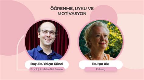 Öğrenme Uyku ve Motivasyon Doç Dr Yalçın Günal YouTube