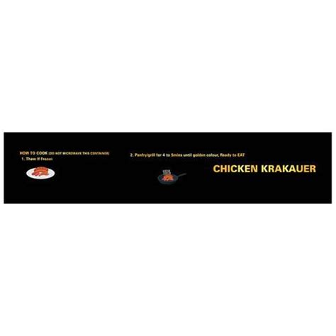 Buy Meisterwurst Chicken Krakauer No Fillers No Added Gluten No