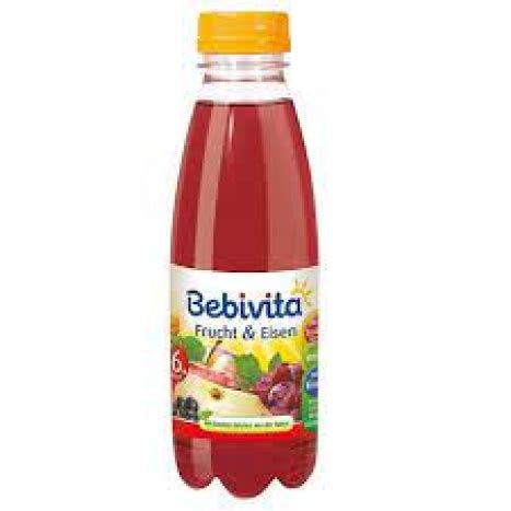 BEBIVITA НАПИТКА ПЛОДОВЕ С ЖЕЛЯЗО 0.50л | Subra