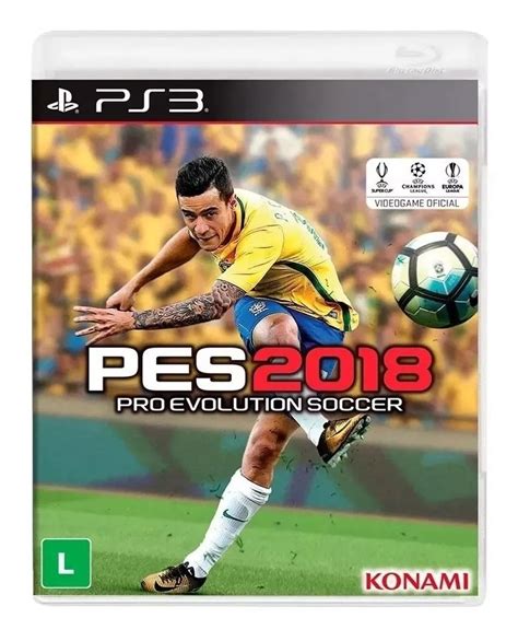 Pro Evolution Soccer 2018 Pes 18 Ps3 Play 3 Top Mercado Livre