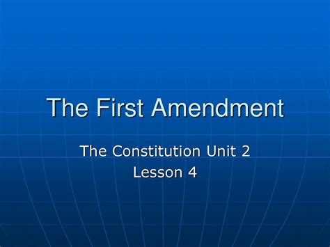 The Constitution Unit 2 Lesson 4 Ppt Download