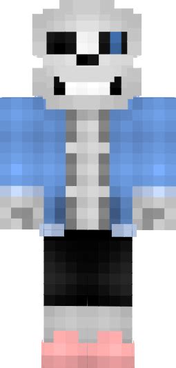 Sans Undertale Minecraft Skin