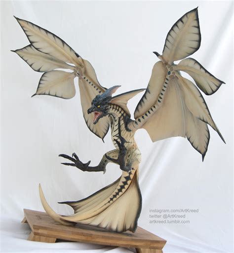 Legiana Sculpture Monster Hunter World By Artkreed On Deviantart