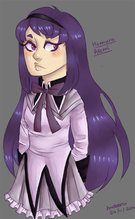 Homura Akemi By Okami1997 On Deviantart