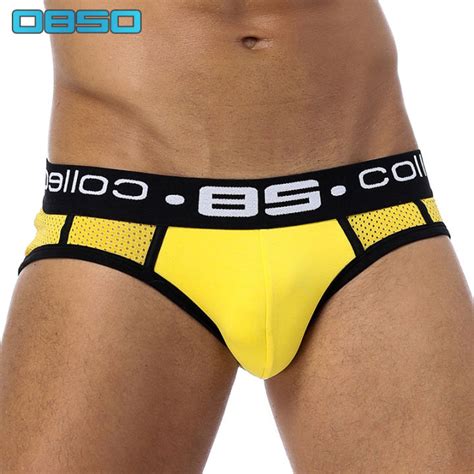 Obso 1 Piece Low Waist Sexy Modal Briefs Mens Briefs Stretcher U