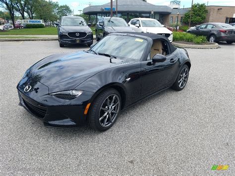 2017 Jet Black Mica Mazda Mx 5 Miata Grand Touring 120916312 Photo 3