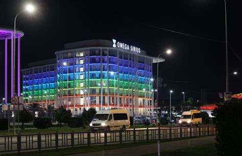 The Building Of The Omega Sirius Hotel In Adler Editorial Photo Image