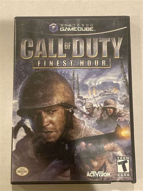 Call Of Duty Finest Hour Gamecube Ebay