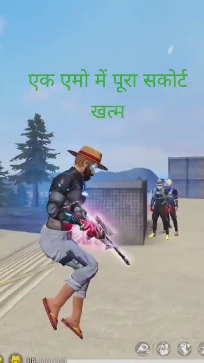 एक एमो में पूरा स्कॉट खत्म Garina Free Fire Shortcut Video Free Fire 🔥🔥