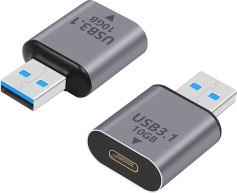 Amazon Poyiccot Adaptador Usb C A Usb De Gbps Adaptador