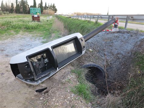 VAUCLUSE Monteux un radar tourelle a été vandalisé