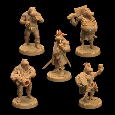 Hippo Folk By Dragon Trapper Lodge Great For Dungeons And Dragons