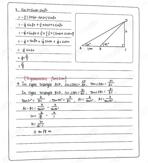 Solved Prove That Sin 20°sin 40°sin 80°sqrt38 4 From A Point