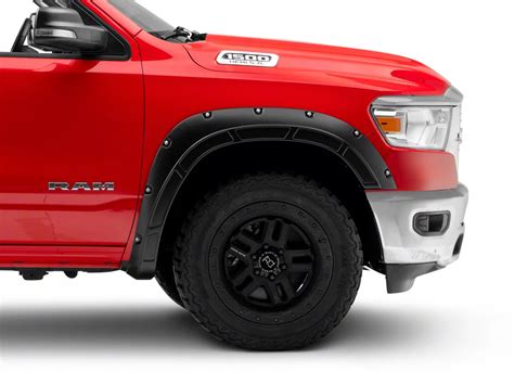 Rough Country RAM 1500 Defender Fender Flares Flat Black A D10914 19