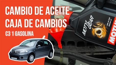 Todo Lo Que Debes Saber Sobre El Aceite Para La Caja De Cambios Del C