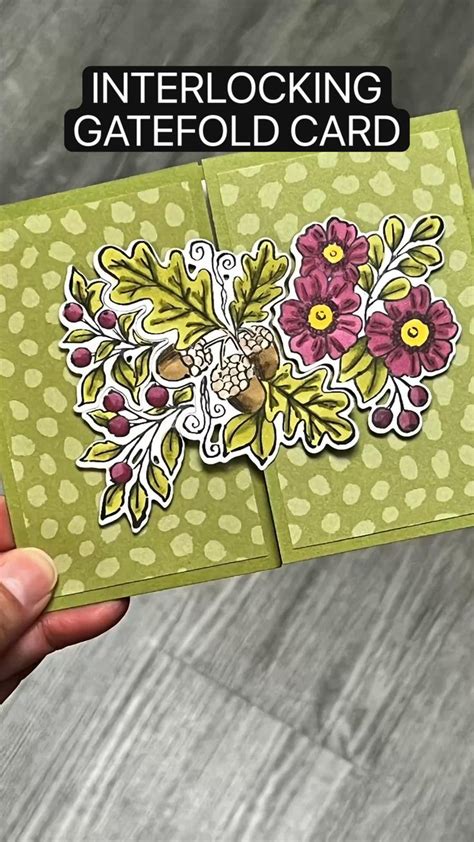 Interlocking Gatefold Card The Fond Of Autumn Bundle Is Perfect For